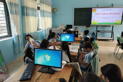 NÂNG CAO NĂNG LỤC SỐ CHO THIẾU NHI NĂM HỌC 2023-2024